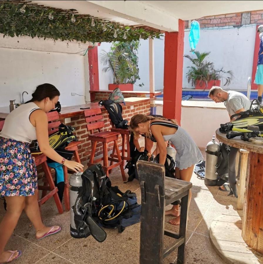 Love Beach Hostel Taganga Kültér fotó